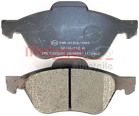 METZGER 1170462 Bremsbelagsatz, Scheibenbremse